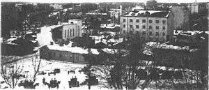 Орудия 267го корпусного артиллерийского полка в Выборге Март 1940 года Из - фото 56