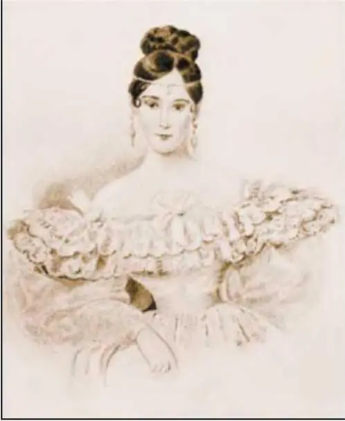 Наталья Николаевна Пушкина Акварель А Брюллова 1832 год Исследователи - фото 2