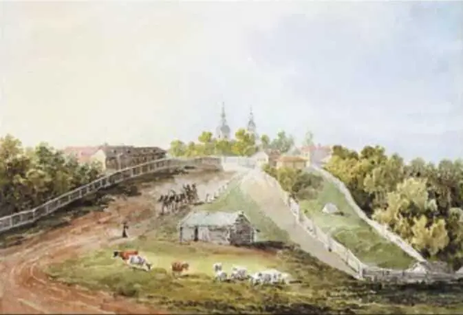 Усадьба на косогоре К И Кольман 1830е годы Не устоял перед очарованием - фото 3