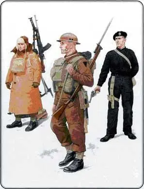 1 Рядовой 3го батальона коммандос рейд на Дьепп август 1942 г 2 Рядовой - фото 34