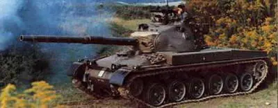 Швейцарский ОБТ Pz 68 был вооружен английской 105мм пушкой 17 с - фото 102