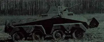 Один из первых образцов бронеавтомобиля SdKfz 231 8Rad с 20мм пушкой и - фото 11