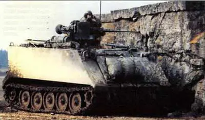 Самоходный миномет М125 помимо 81мм миномета с боекомплектом 114 мин вооружен - фото 170