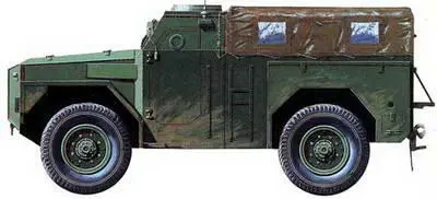 Однотонный БТР FV1609 фирмы Хамбер поступил на вооружение в начале 1950х - фото 221