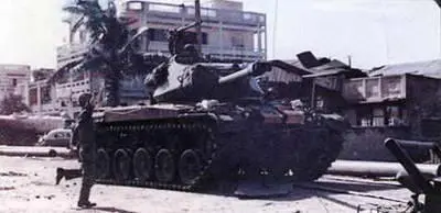 М48 в ходе боев на улицах Сайгона в мае 1968 года Танки М48 активно - фото 77