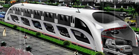 По словам авторов проекта на изготовление автобуса и 40километрового отрезка - фото 51