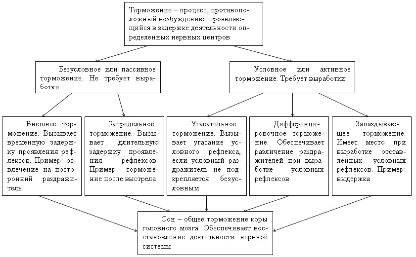 Рис 24 Схема видов торможения Угасательное торможениенеобходимо учитывать - фото 27