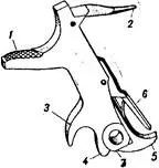 Рис 67 Курок 1спица 2боек 3хвост 4боевой выступ 5мысок с боевым - фото 68