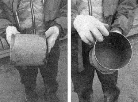 Рис 31 Между днищем и боковыми стенками отрезка трубы имеются щели что - фото 19
