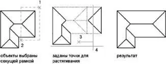 Для точного растягивания использовать объектную привязку привязку к ручкам и - фото 293
