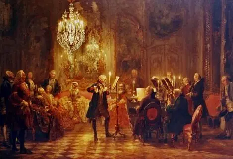 Рис 2 Адольф фон Мензель Концерт флейтистов в Сансуси Рис 3 - фото 4
