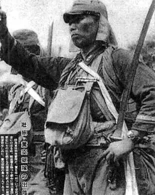 Японский некадровый офицер вероятно сочо или старшина 2го класса - фото 48