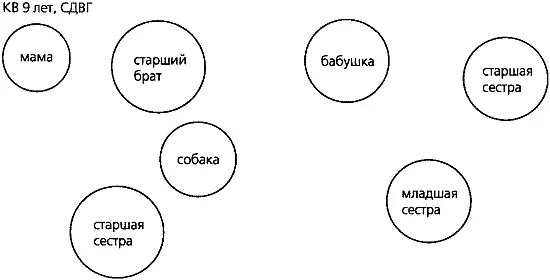 Рис 26 Рисунок семьи КВ На рисунке видно что собака включена в состав семьи - фото 11