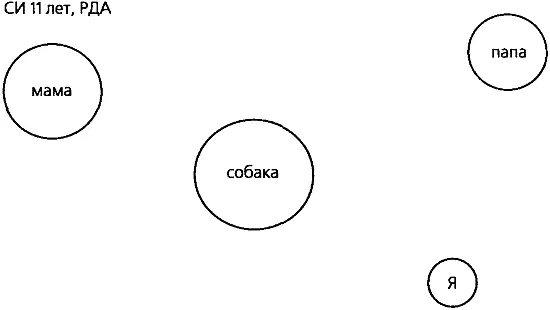 Рис 28 Рисунок семьи СИ На рисунке видно что собака включена в состав семьи - фото 13
