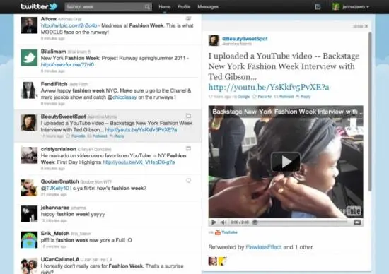 Новый интерфейс Twitter Новый интерфейс немного напоминает почтовый клиент со - фото 5