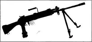 Ручной пулемет INSAS Характеристики Патрон 556x45 Масса оружия 67 кг - фото 7