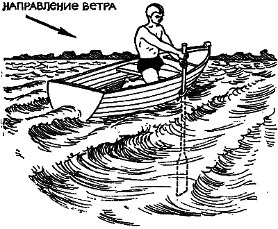 Так с помощью весла тормозят движение лодки гонимой ветром Конечно при этом - фото 15