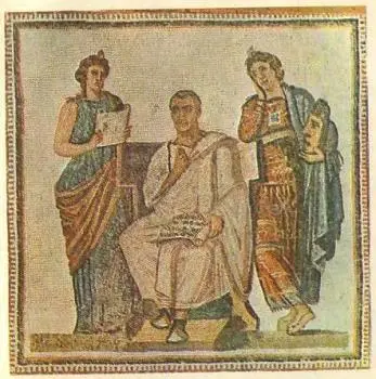 Вергилий и его произведения В музее Бардо в Тунисе среди мозаичных полов - фото 1