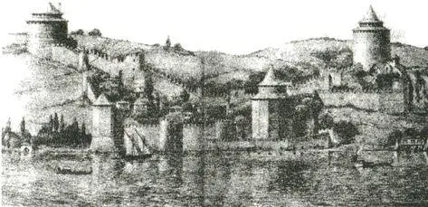 Реконструкция замка Румелихисар Перерезанного горла 31 августа 1452 года - фото 20