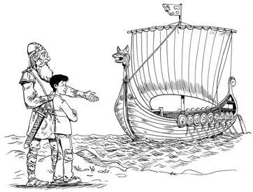 Корабли викингов достигали в длину 30 метров поэтому тебе потребуется срубить - фото 72