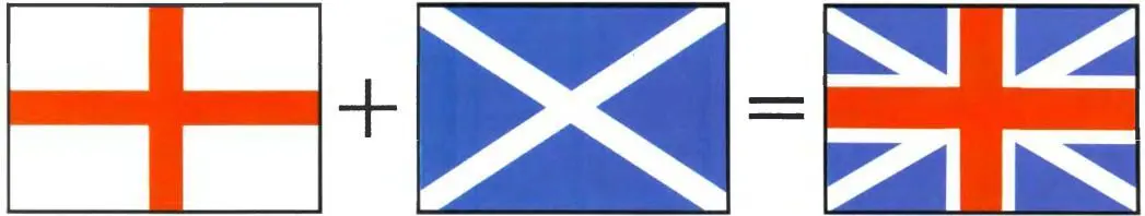 В 1606 г английский крест св Георгия соединили с шотландским крестом св - фото 35