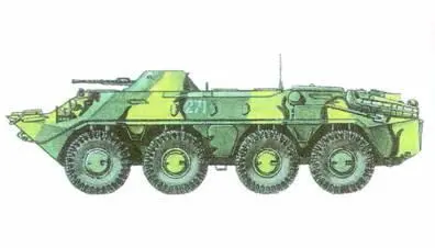 БТР70 Компоновка БТР70 изменена компоновка десантного отделения бойцы - фото 89