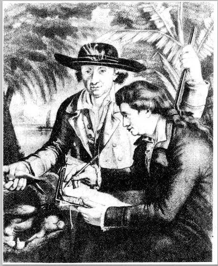 Шлюп Резолюши в центре на рейде Портсмута С картины Ф Холмена Портрет - фото 10