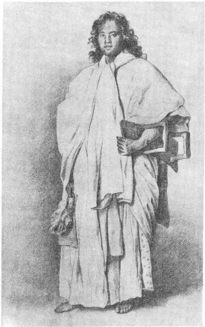 Лодки у побережья ова Таити Таитянин ОХедиди Оту верховный вождь ова Таити - фото 16