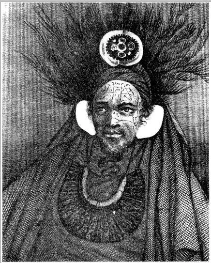 Жительница ова Тахуата Церемониальная палица веер и украшения Лодки у - фото 21