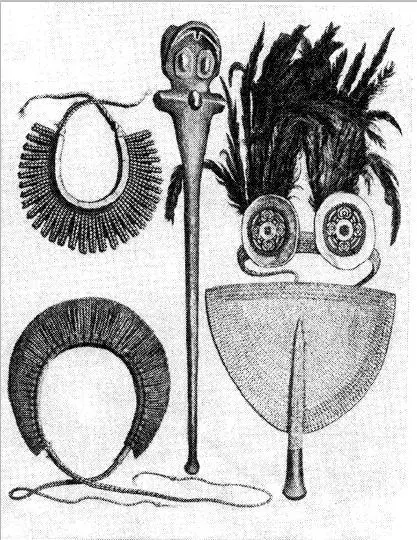 Лодки у побережья ова Тахуата ОСТРОВА ТОНГА Оружие и утварь тонганцев Кул - фото 23