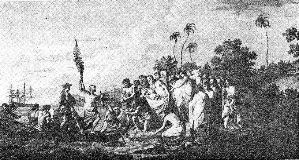 ОСТРОВ ПАСХИ Жительница ова Пасхи Вид на ове Пасхи Житель ова Пасхи - фото 28