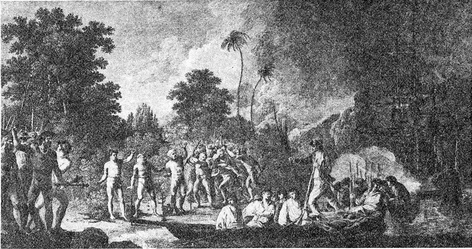 Житель ова Танна Вид на ове Танна НОВАЯ КАЛЕДОНИЯ Житель Новой Каледонии - фото 34