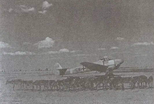 Немецкий полевой аэродром в тундре Финляндия 1941 г Результат работы - фото 38