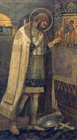 Михаил Нестеров Благоверный князь Александр Невский 189495 гг Может - фото 8