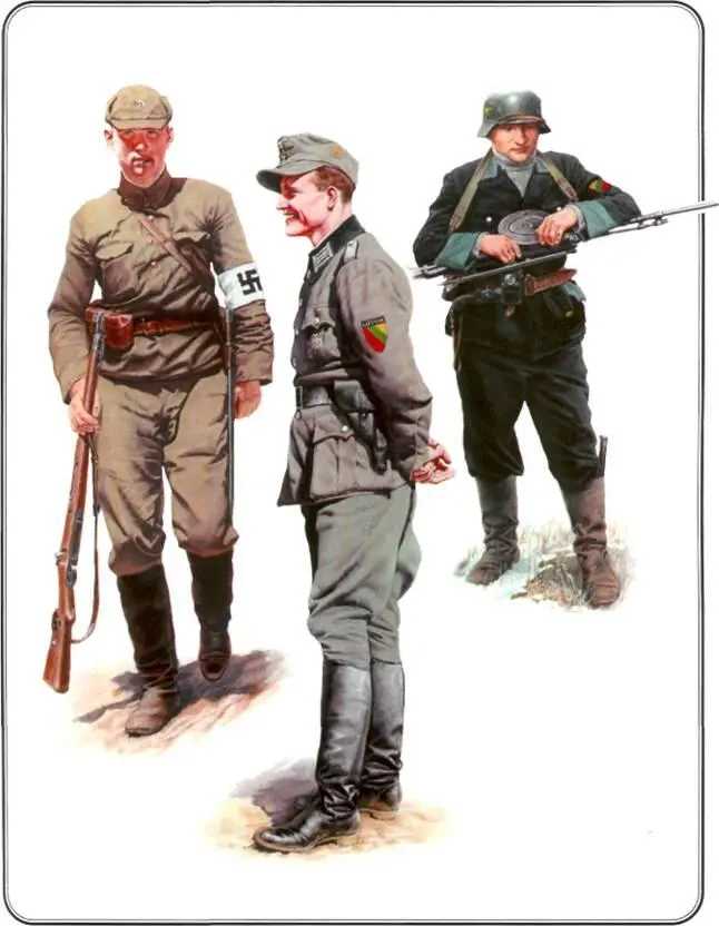 1 Вицекапралбелорусской вспомогательной полиции 1942 г 2 - фото 34