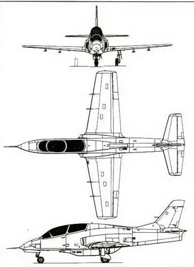 Схема легкого штурмовика IAR99 СОЙМ В 1992 году состоялся первый полет - фото 141