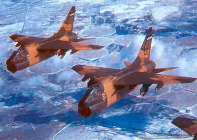 Штурмовики A7D ВВС США В июне 1964 года был построен натурный макет самолета - фото 153