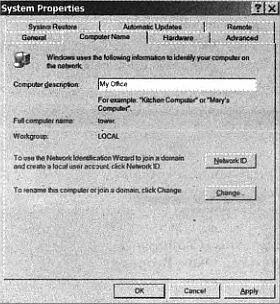 Рис 521 Введите имя идентифицирующее компьютер в сети в поле Computer - фото 56