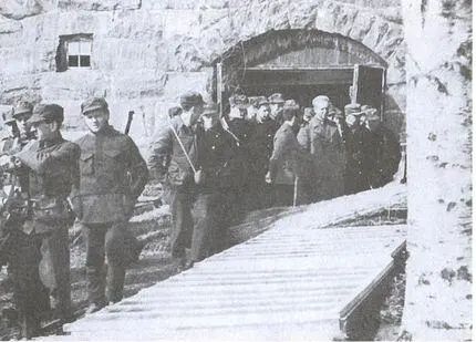 Норвежские части около Лиллехаммера в апреле 1940 г Пехотная рота - фото 58