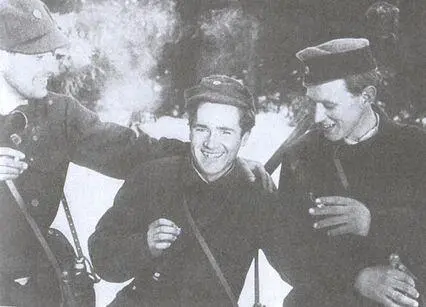 Норвежские лыжникистрелки май 1940 г Норвежский палаточный лагерь на - фото 84