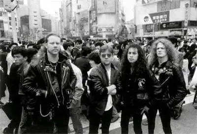 Первый тур с Ньюстедом Metallica в Японии куда группа отправилась - фото 23