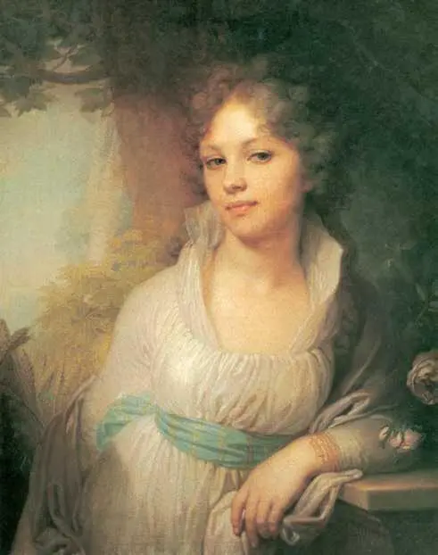 В Л Боровиковский Портрет М И Лопухиной 1797 г Государственная - фото 109