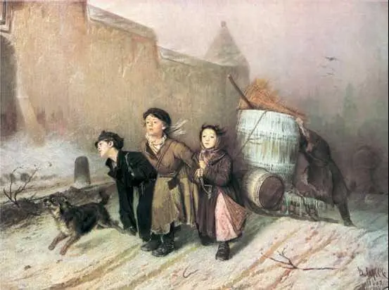 В Г Перов Тройка 1866 г Государственная Третьяковская галерея Москва - фото 136