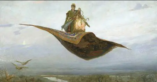 В М Васнецов Ковёрсамолёт 1880 г Государственный художественный музей - фото 159