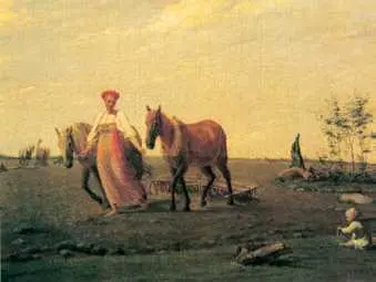А Г Венецианов На пашне Весна 1820е гг Государственная Третьяковская - фото 175
