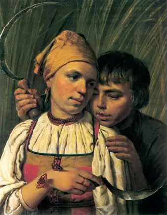 А Г Венецианов Жнецы Ок 1825 г Государственный Русский музей - фото 177