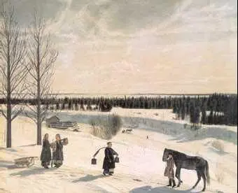 Н С Крылов Зима 1827 г Государственный Русский музей СанктПетербург - фото 181