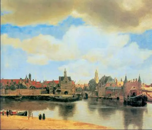 Я Вермер Делфтский Офицер и смеющаяся девушка Кон 1650 нач 1660х гг - фото 186