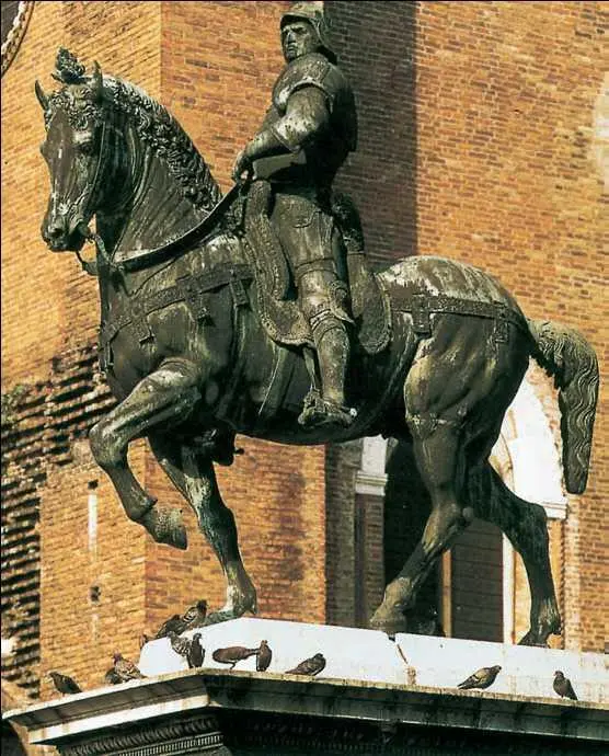 А Верроккьо Памятник кондотьеру Б Коллеони Бронза 147988 Венеция - фото 190