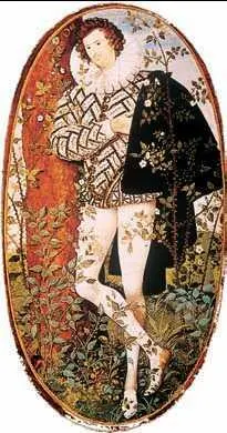 Н Хиллиард Юноша среди розовых кустов 1588 г Расцвет искусства в - фото 215